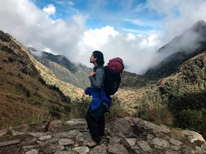 Isabel Conde in Peru