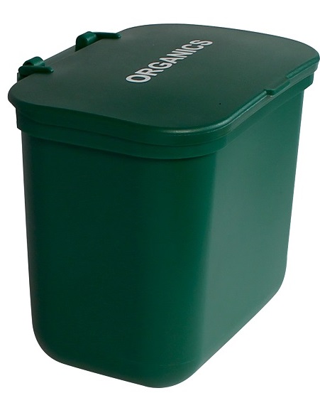 Organics waste bin