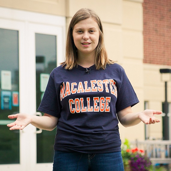 On-campus tour guide