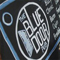 Photo of the exterior of the Blue Door Pub