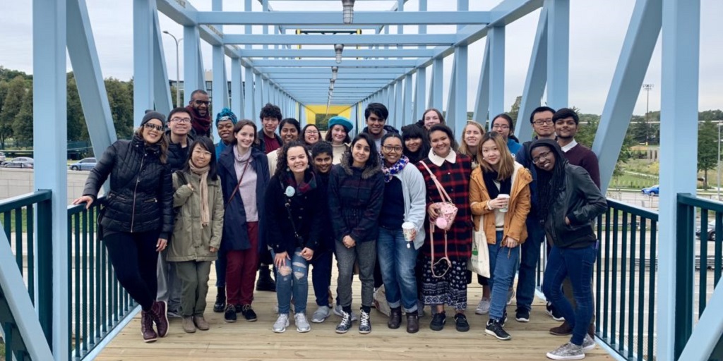 Macalester at Minneapolis Sculpture Garden