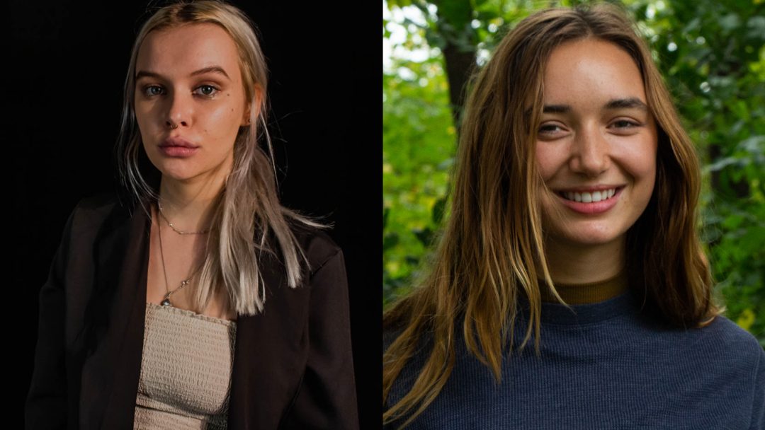 Maya Sobchuk '22 (left) and Maija Hecht '22 were recently named 2022 Watson Fellows.