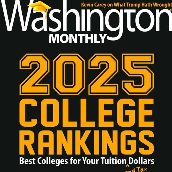 Washington Monthly Cover