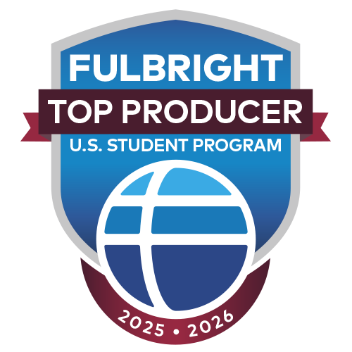 Fulbright Top Producer badge 2025-2026