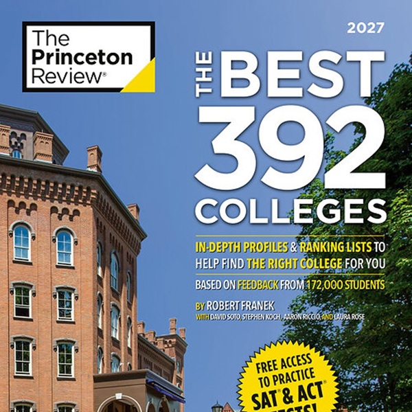 Princeton Review Best 392 Colleges Cover