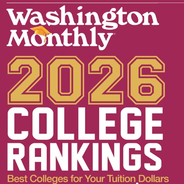 Washington Monthly 2026 College Rankings Cover Image