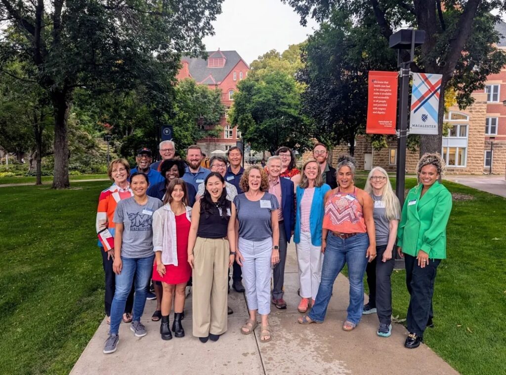 Alumni Board members on campus at their September 2025 retreat