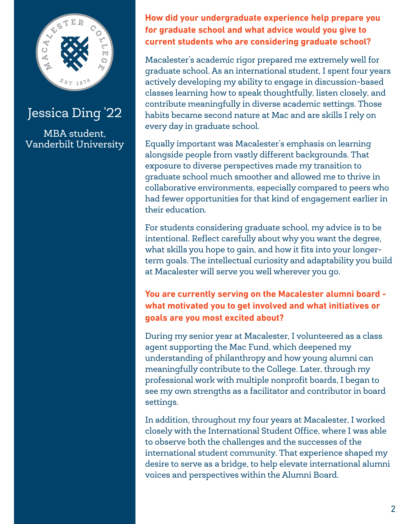 Ding alumni profile page 2 - view PDF for full text
