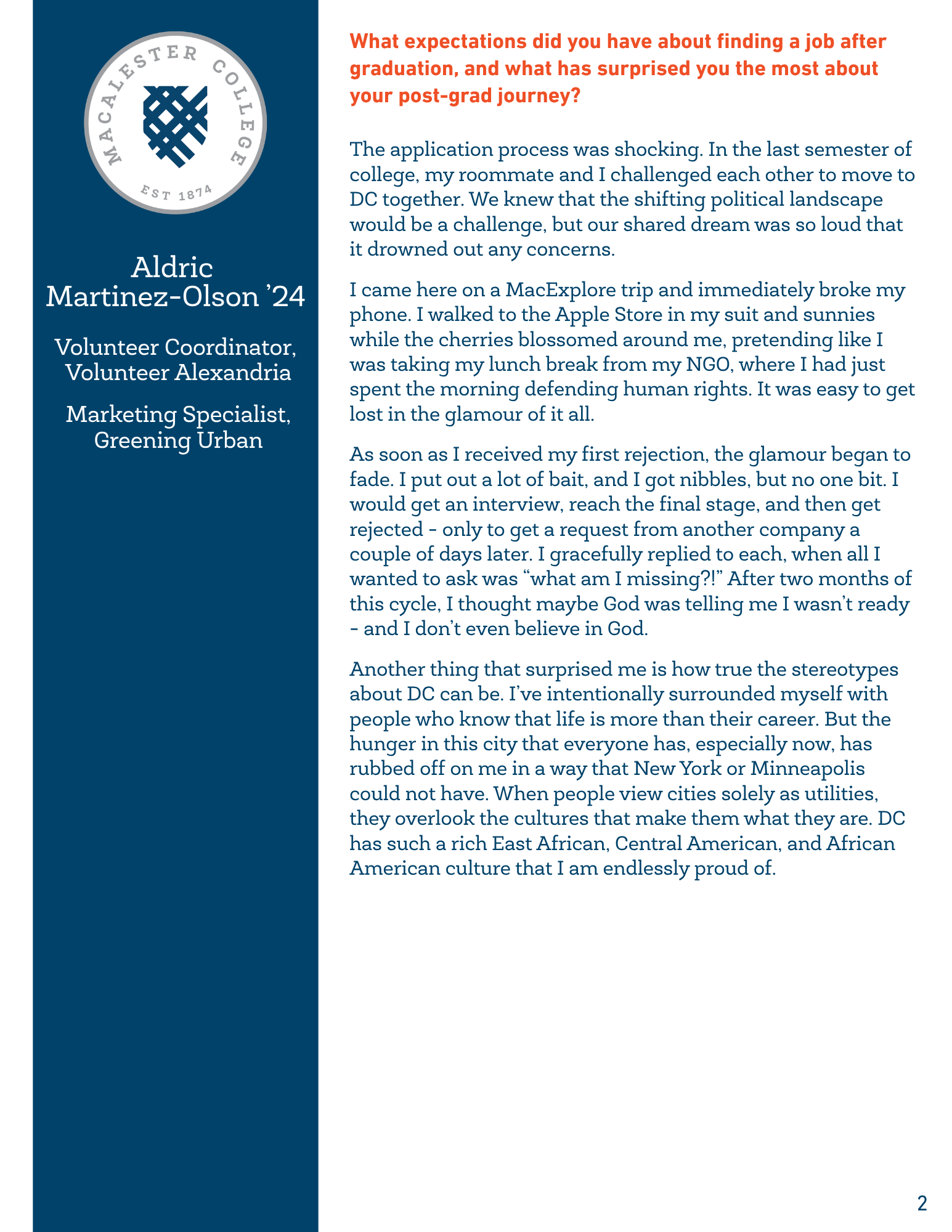 Martinez-Olson alumni profile page 2 - view PDF for full text