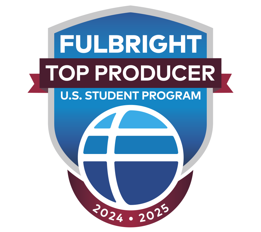 Fulbright Top Producer badge 2024-2025