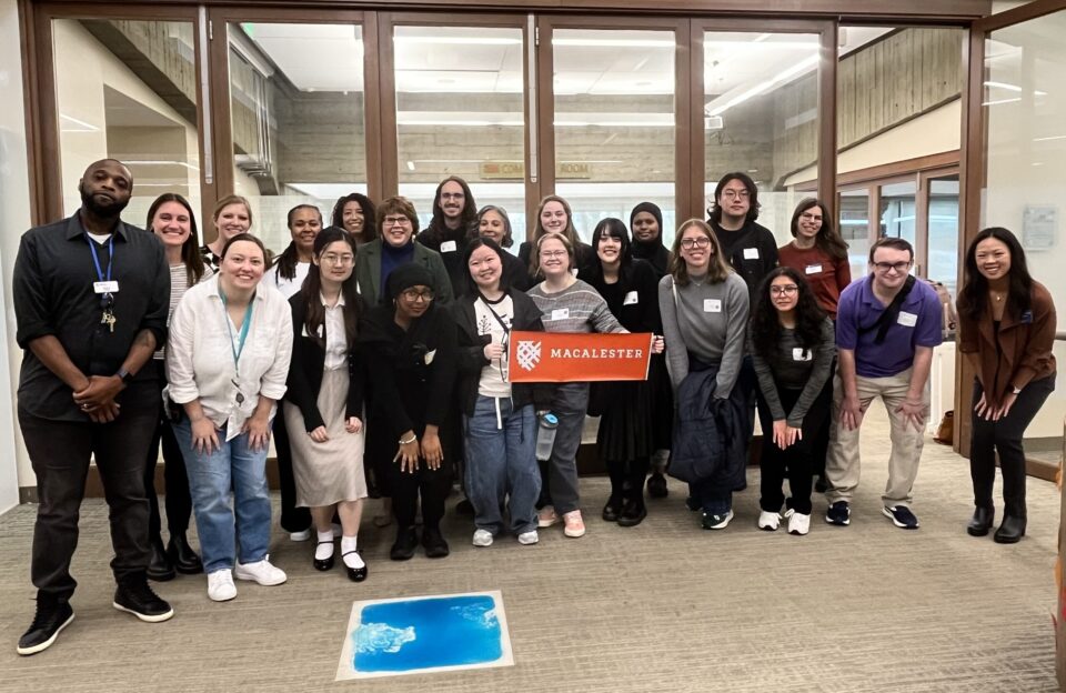 Group of career program students