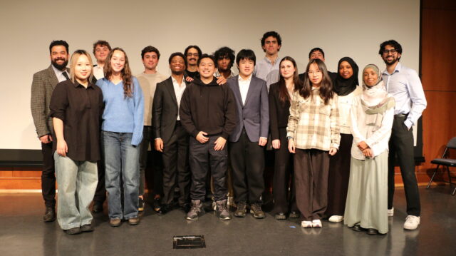 Group photo of students from ECON238 course