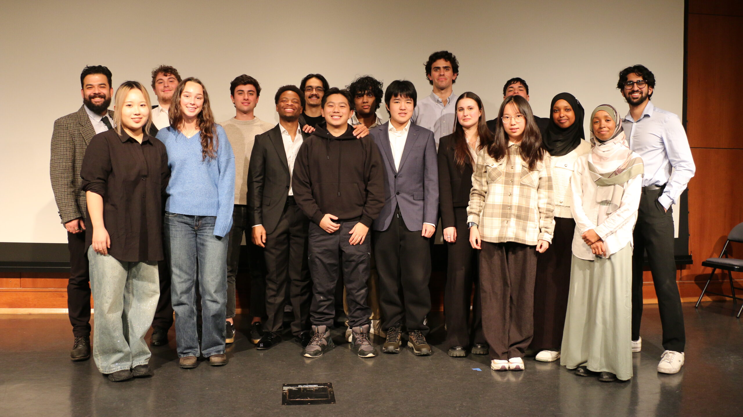 Group photo of students from ECON238 course