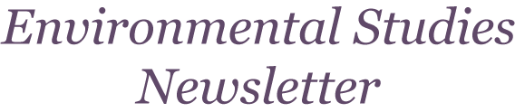 Environmental Studies Newsletter