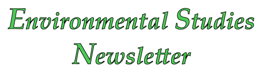 Environmental Studies Newsletter