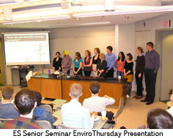Senior Seminar 2013 EnviroThursday Presentation