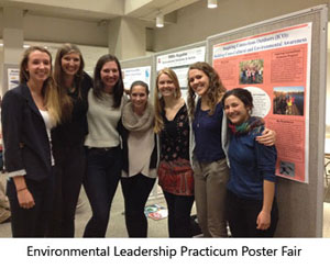 Environmental Leadership Practicum Poster Fair