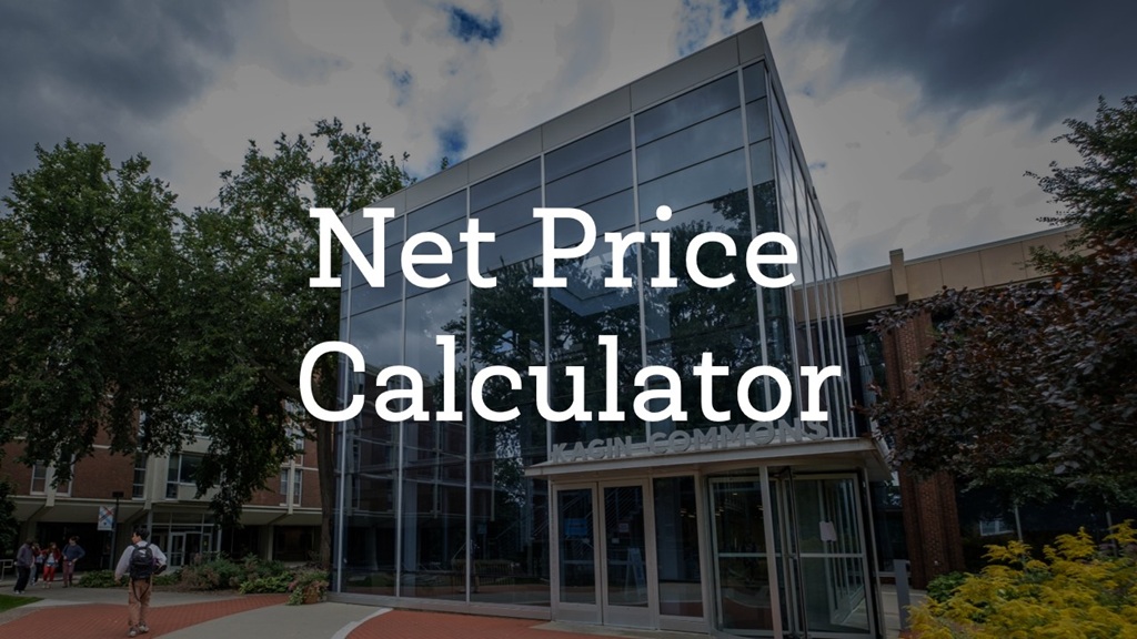 Net Price Calculator Graphic