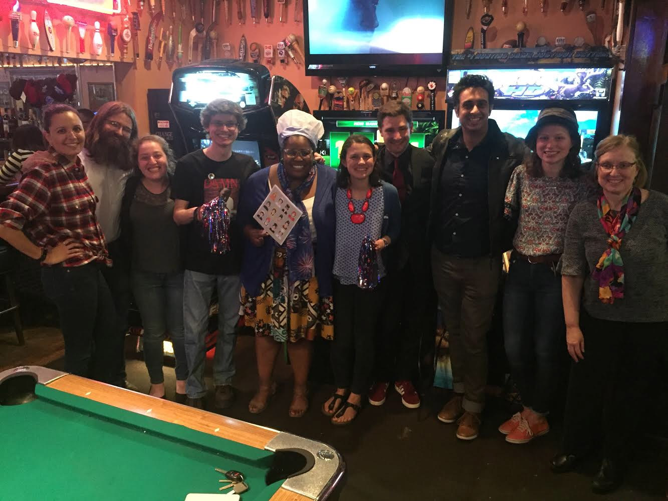 Group photo at Groveland Tap