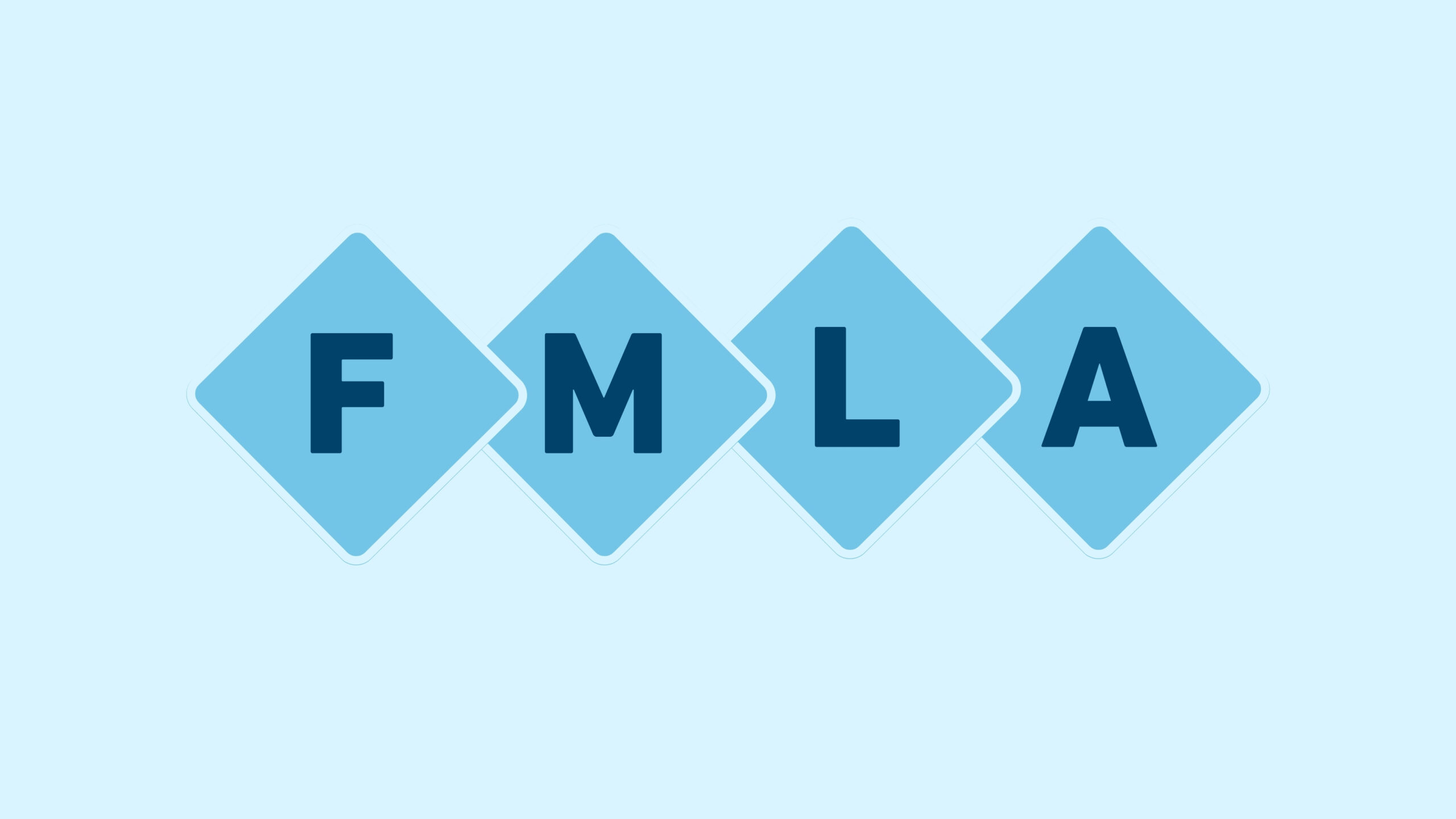 Icon that says FMLA