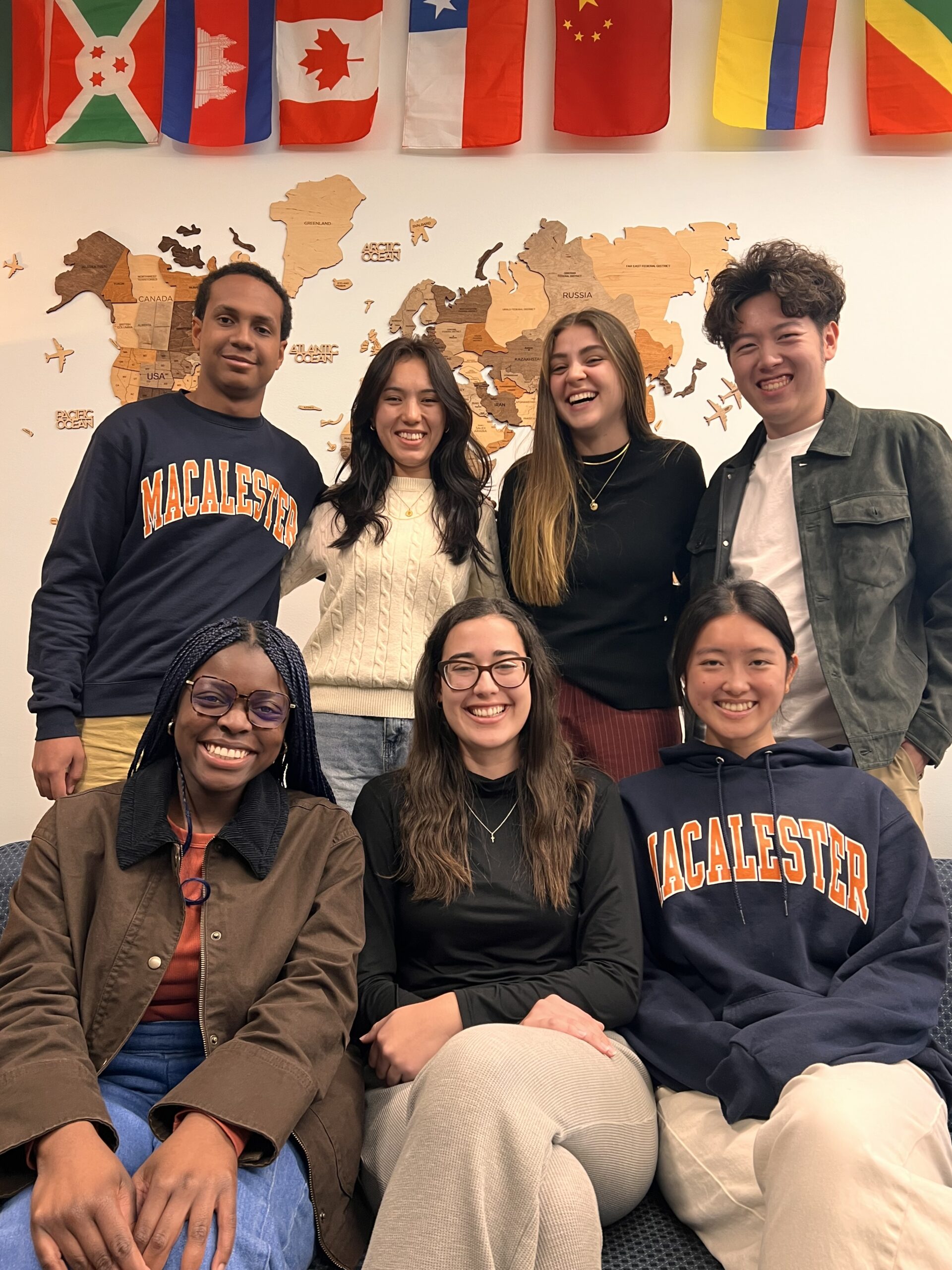 Group photo of ISP's student workers