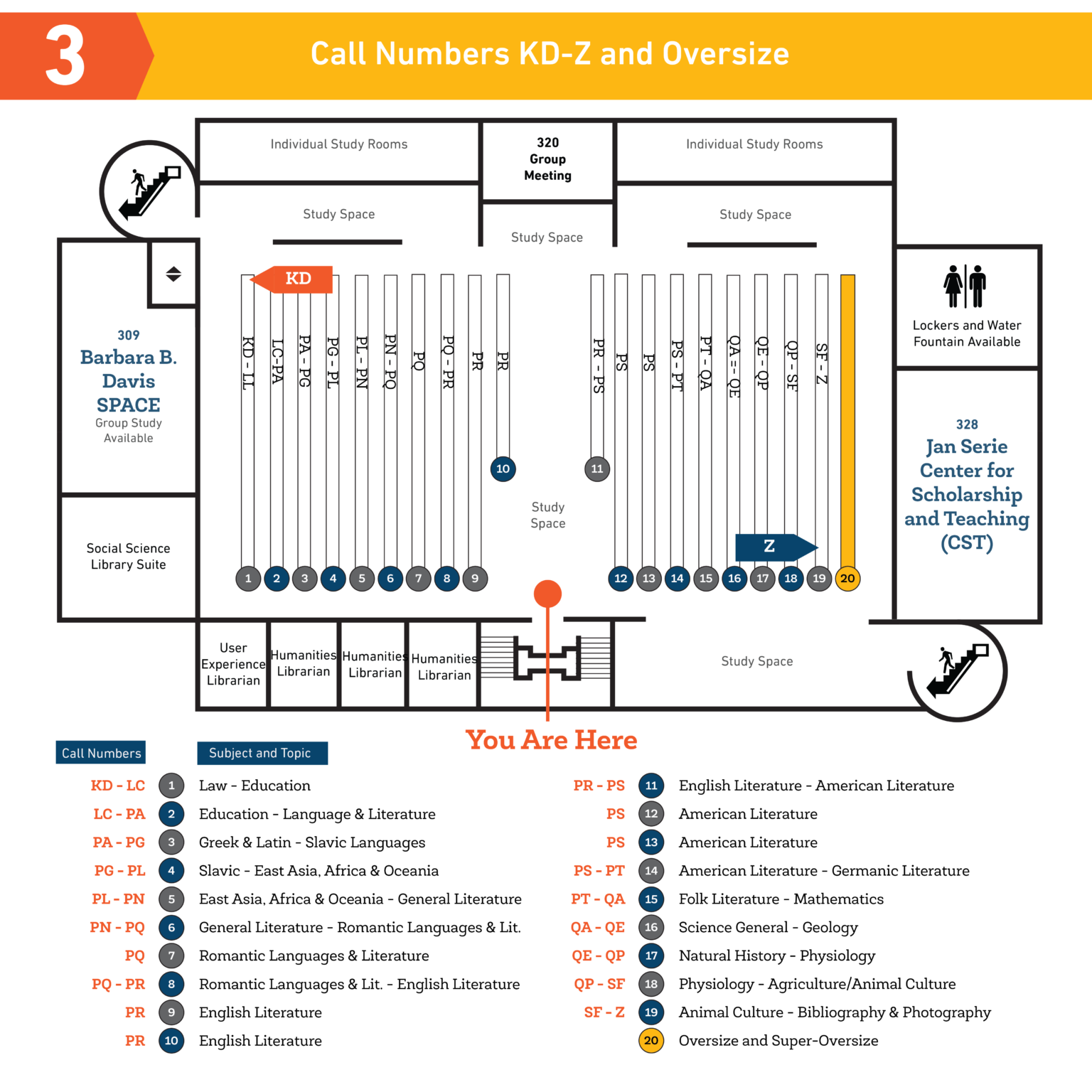Directions Floor Maps DeWitt Wallace Library