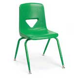 green chair
