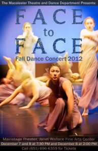 Macalester College Theatre and Dance Department Presents Face to Face, Dec. 7-8
