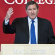 Photo: Richard Holbrooke spoke at Macalester in 2007.