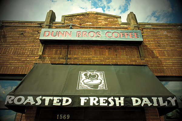 Photo of the front of Dunn Bros. Coffee