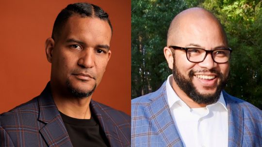 Photo of Dr. Brian Lozenski and Dr. Dziwe Willard Ntaba