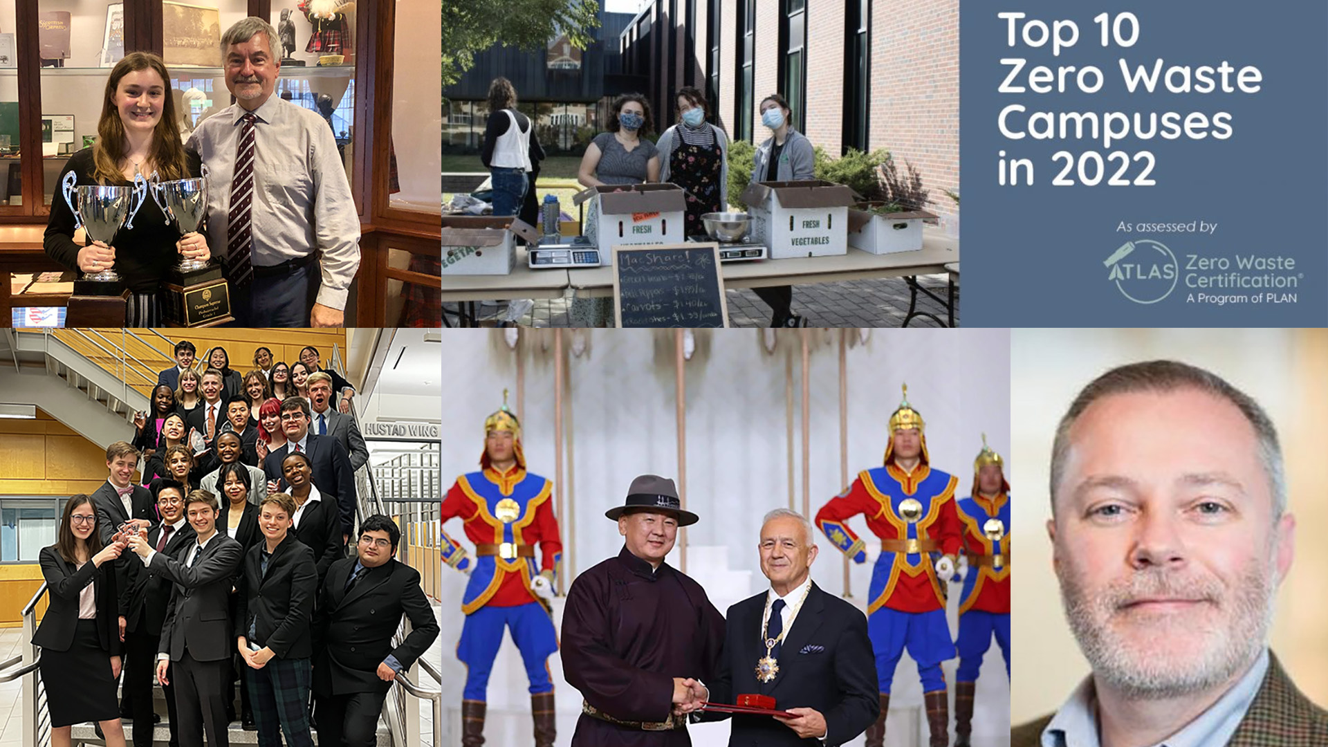 Maccolades for November 2022: Mongolia's highest honor, think tank appointment, chemistry award, and more - Vimarsana News