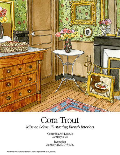 Cora Trout show announcement