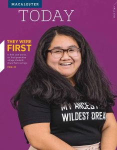 Macalester Today Fall 2021 cover