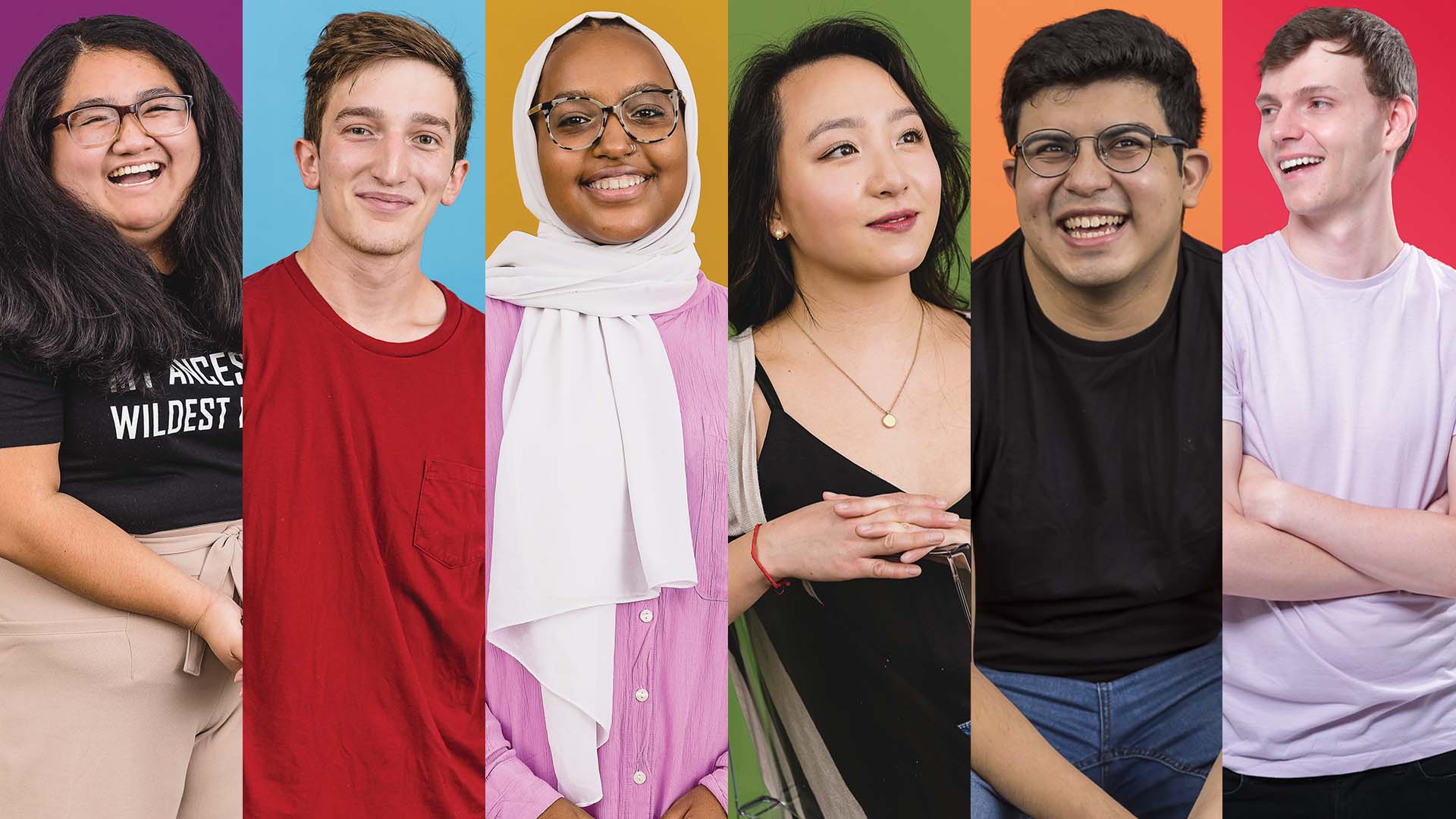 Six students featured in article