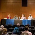 Panel of four alumni