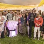 Group of alumni at Saturday party