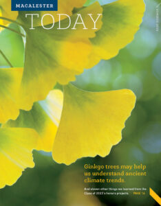 Summer 2023 Macalester Today cover