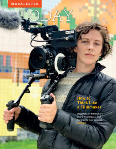 Cover for the Fall 2023 edition of Macalester Today.