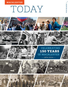 Cover of Winter 2024 issue of Macalester Today