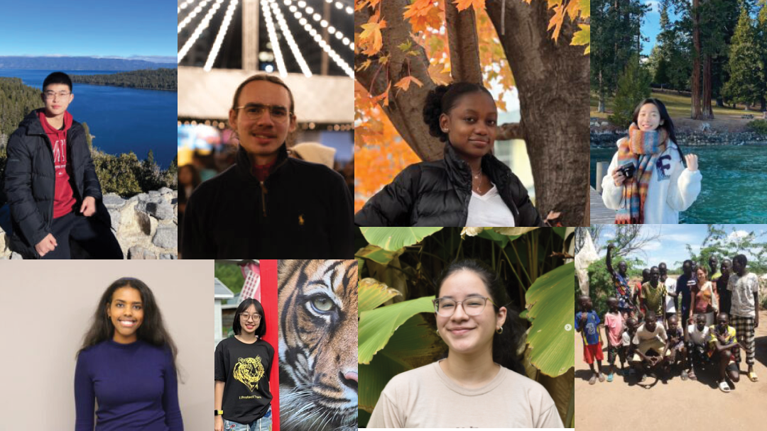 A collage of the Live It Fund students.