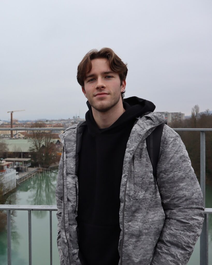 Gregory Forsberg ’26 poses for a photo.