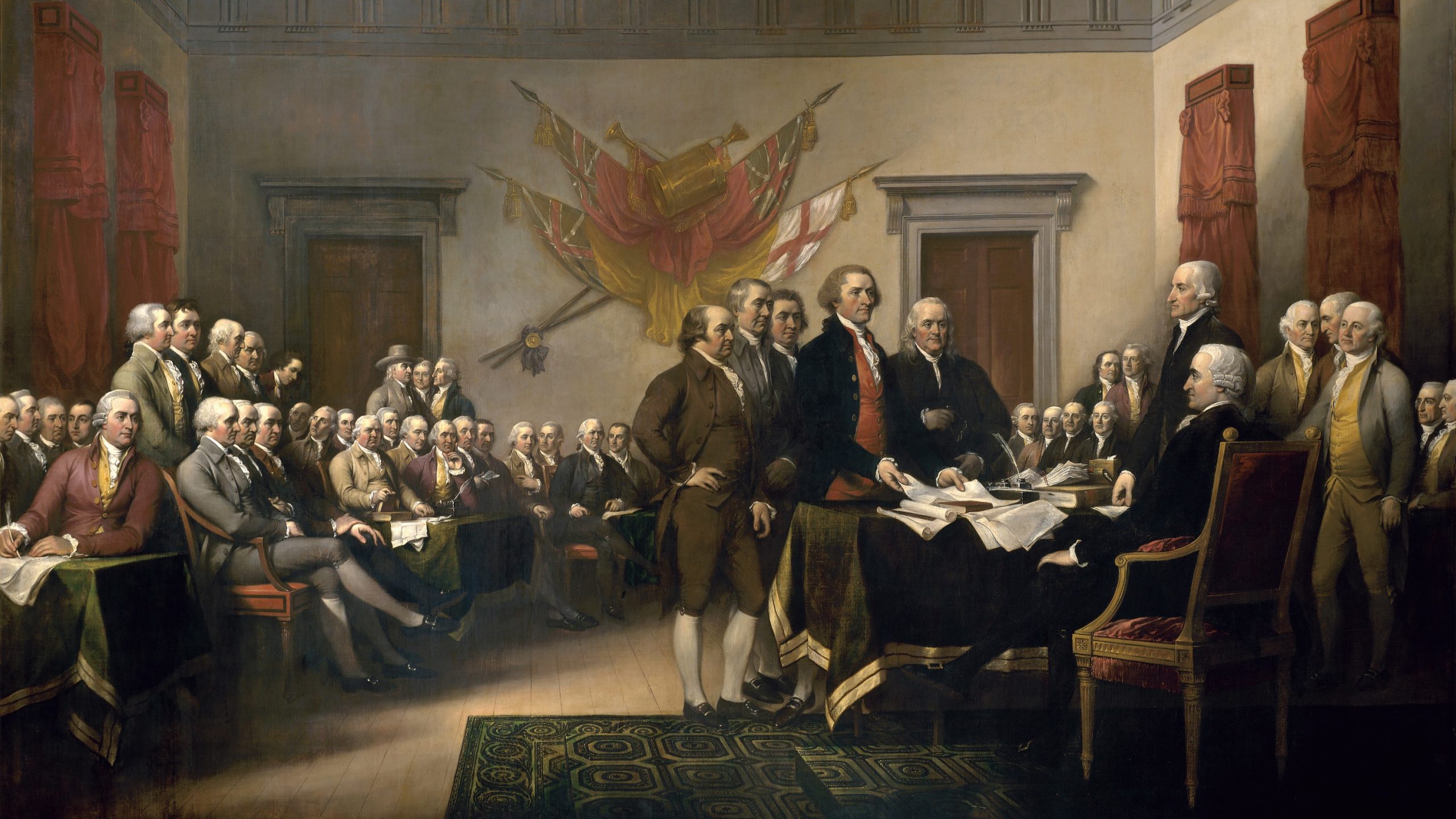 Declaration of Independence (1819) by John Trumbull