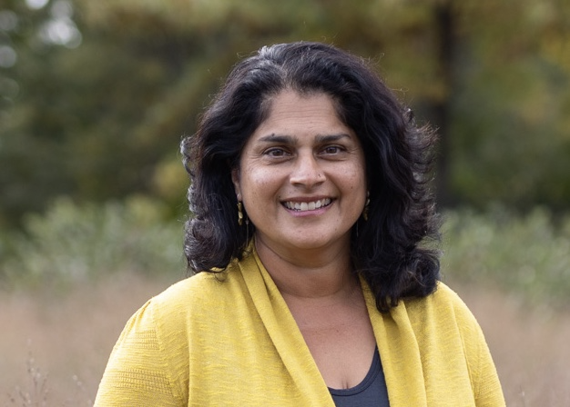 Outdoor headshot of Roopali Phadke