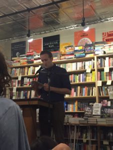 Professor Bognanni reads from his new book