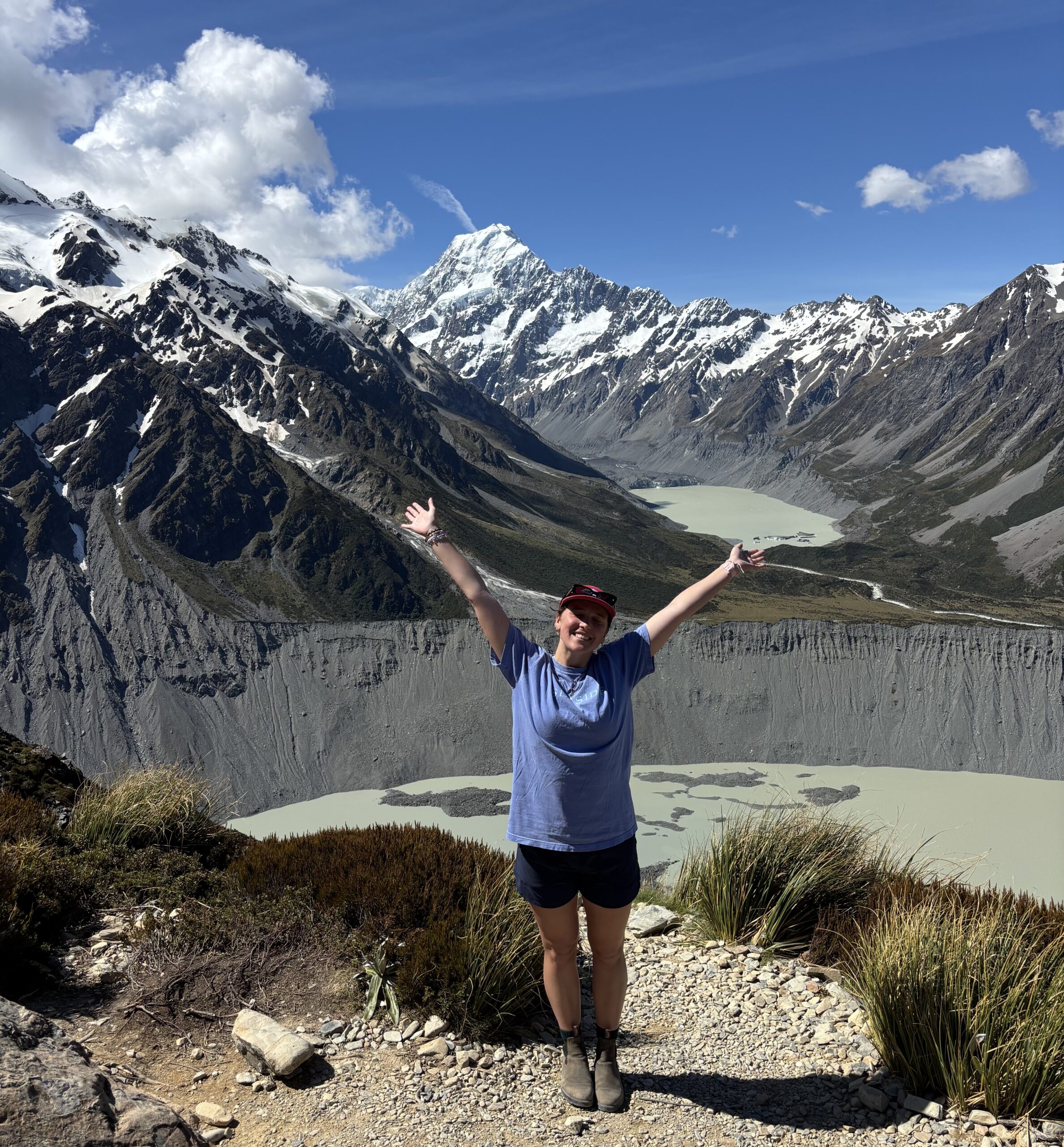 A photo of a clocktower in New Zealand