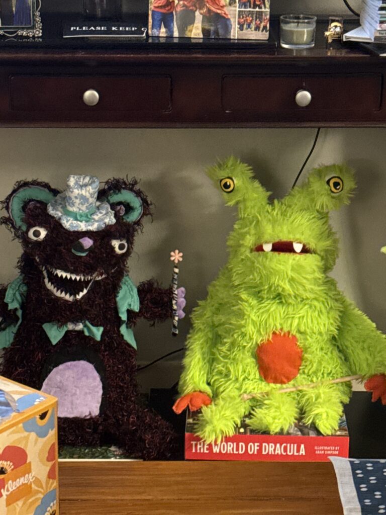 Puppets made by Charley