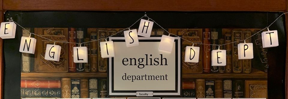 English Department Faculty Sign