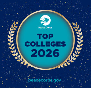 Top Peace Corps Volunteer Producer 2026 badge
